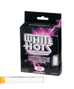 IMR White Hots Black Powder Substitute 50 Caliber 209 Primer Pre-Formed Charges 72PK