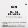 CCI Large Rifle 7.62mm NATO-Spec Military Primers #34 Box of 1000