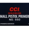 CCI Small Pistol Magnum Primers #550