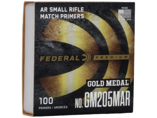 Federal Premium Gold Medal AR Match Grade Small Rifle Primers #GM205MAR