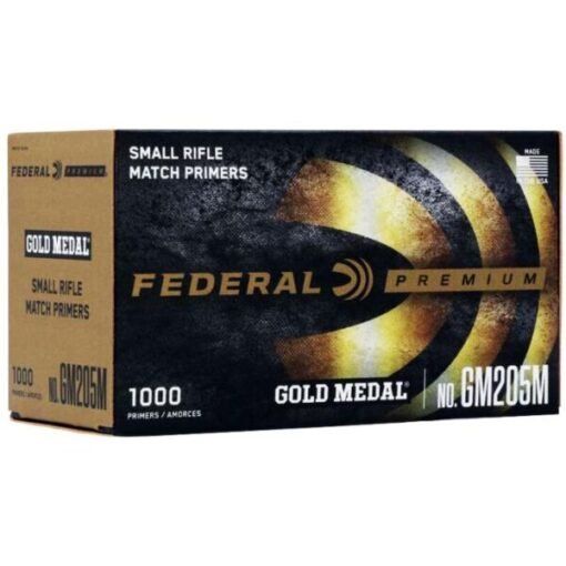 Federal Premium Gold Medal Centerfire Primers- AR Small Rifle Match 1000/ct